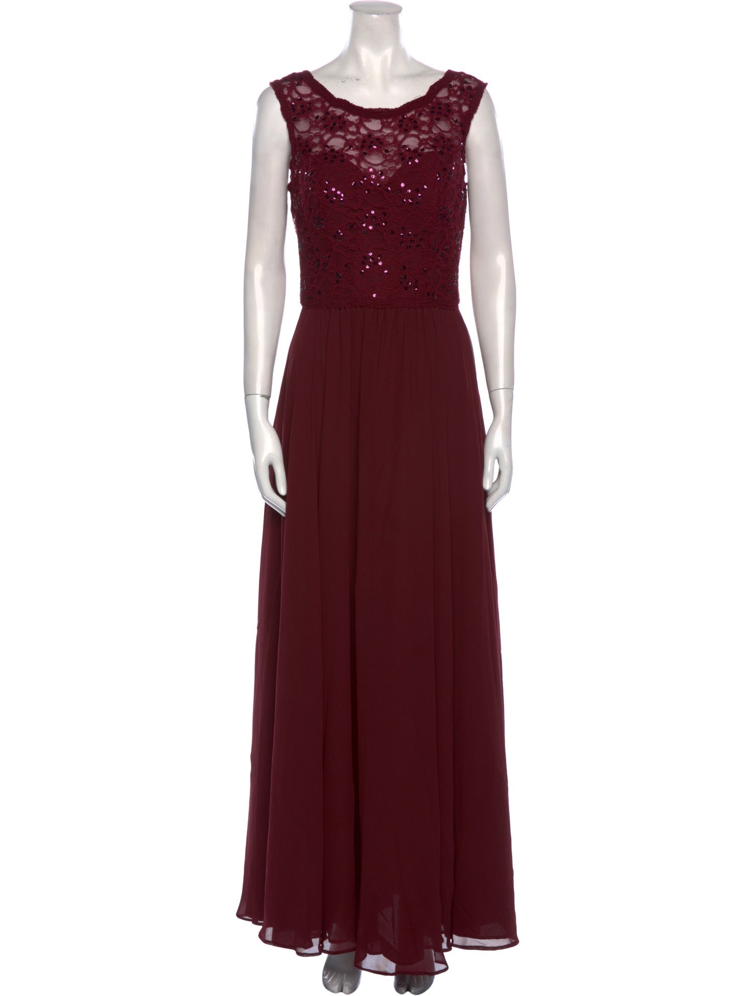 Morilee by Madeline Gardner Scoop Neck Long Dress